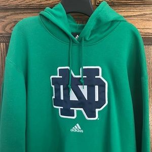 Men’s XXL Adidas Norte Dame hoodie